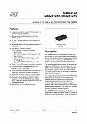 DataSheet M48Z512A pdf